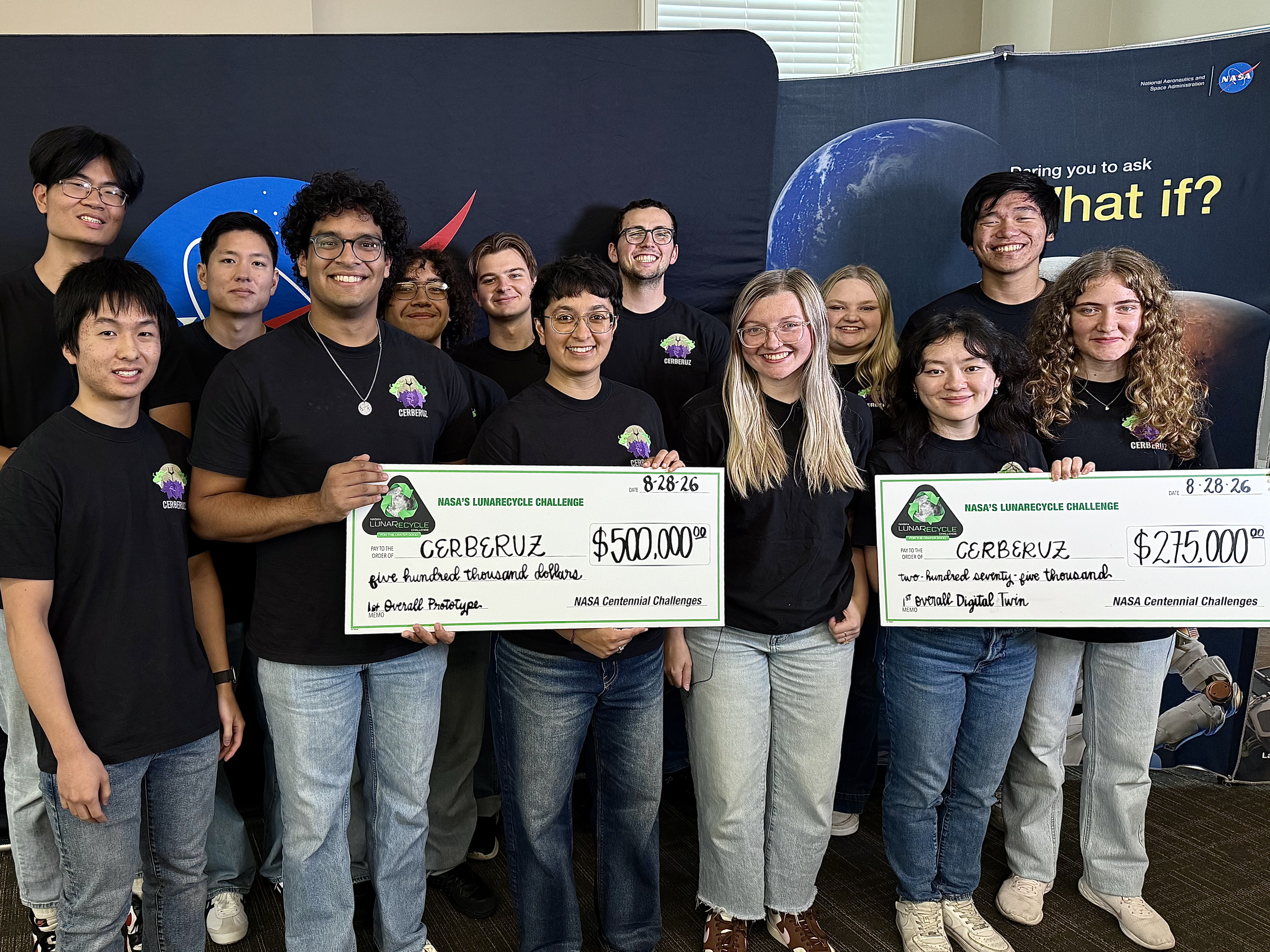 NASA Awards First Prize in Phase 2 of Agency’s LunaRecycle Challenge