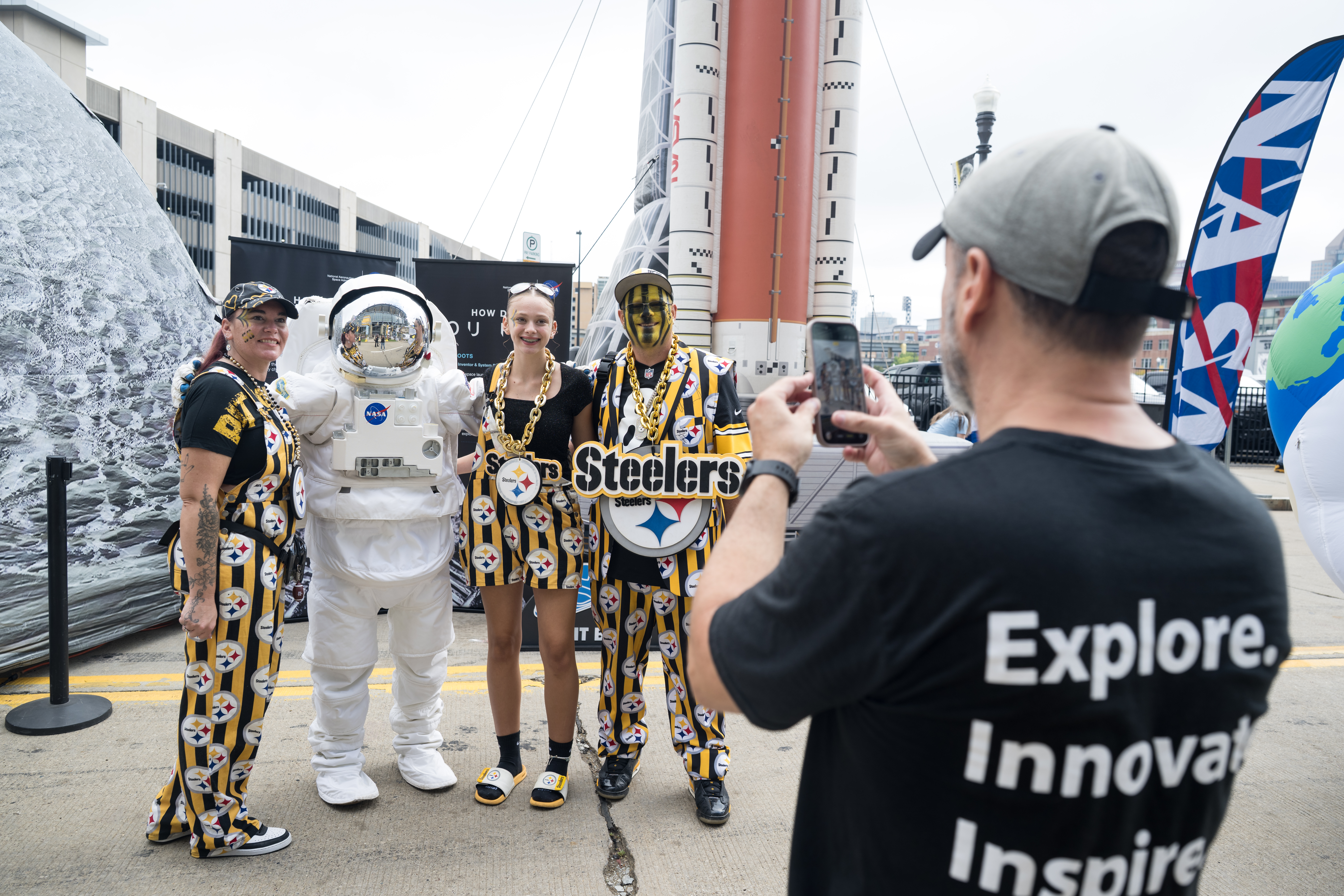 NASA Kicks Off Inspiration Tour with Steelers vs. Falcons Game