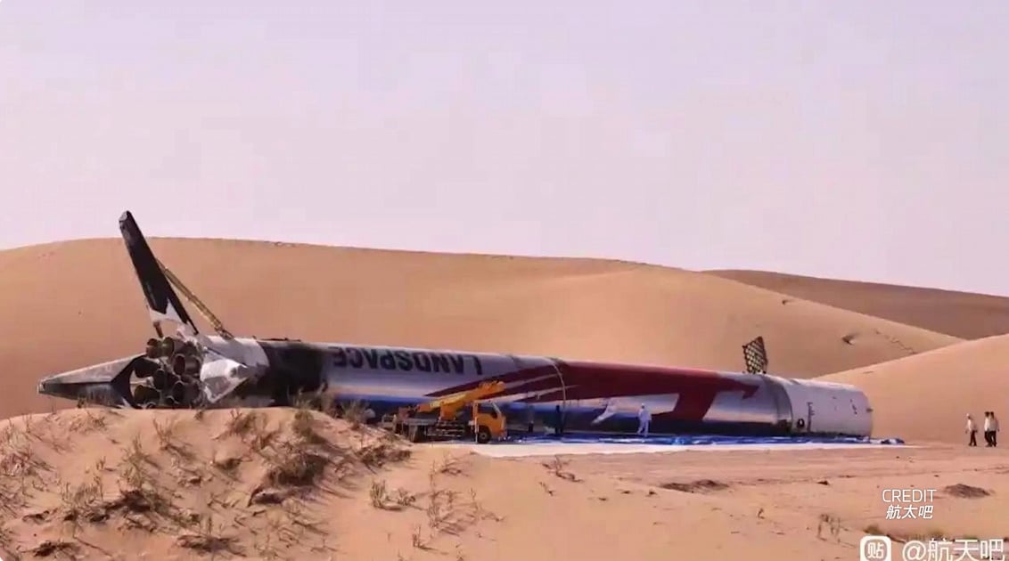 LandSpace’s Zhuque-3 topples following milestone landing