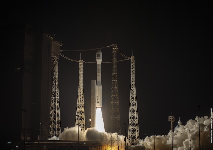 Avio launches pair of climate monitoring European spacecraft to study plants, oceans and atmospheric changes