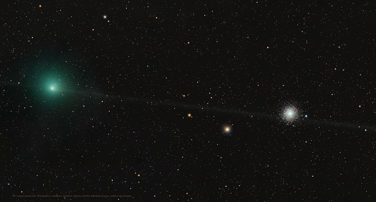 APOD: 2026 August 8 – A Messier Moment for Tempel 2