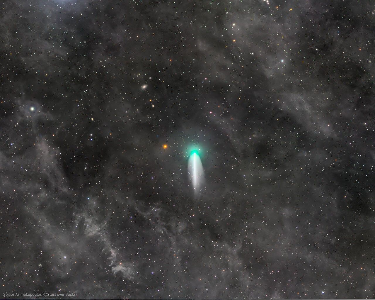 APOD: 2026 August 24 – Comet 220P in Outburst