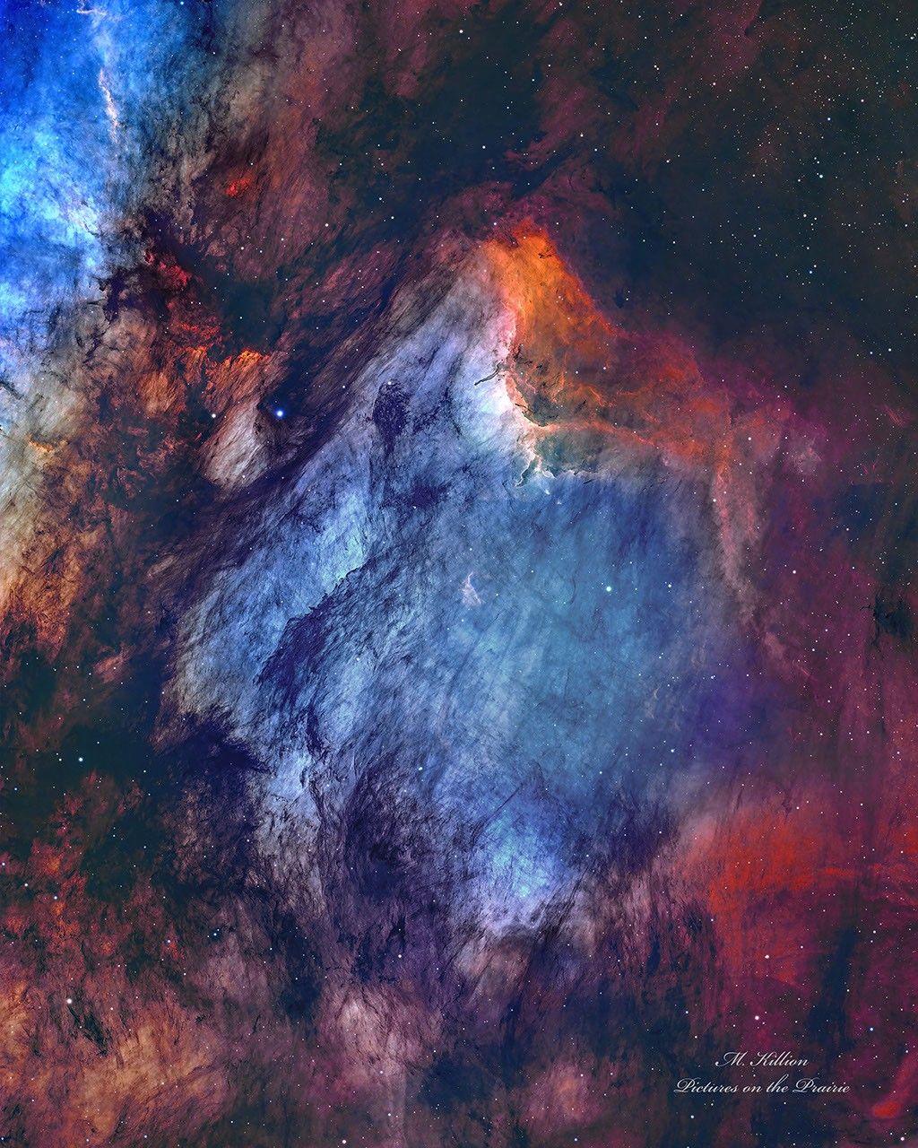 APOD: 2026 September 7 – The Pelican Nebula in Gas, Dust, and Stars