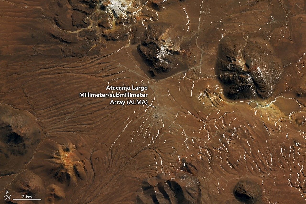 Rare, Widespread Snow in the Atacama Desert
