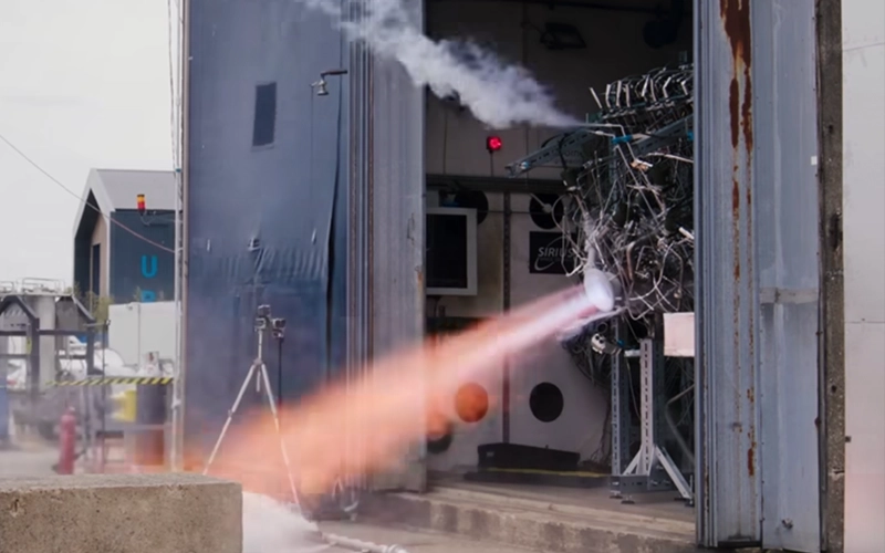 Sirius Space Fires Complete STAR-1 Rocket Engine for the First Time