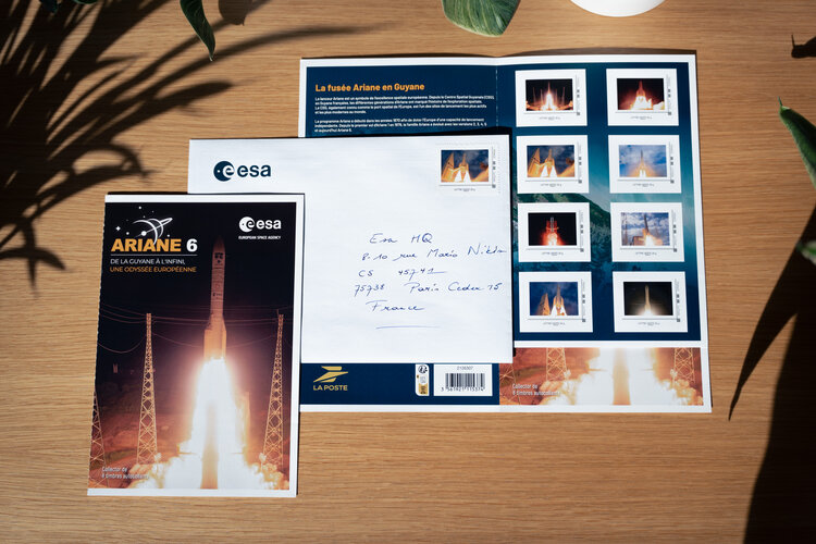 France’s postal service, La Poste, honours Ariane 6