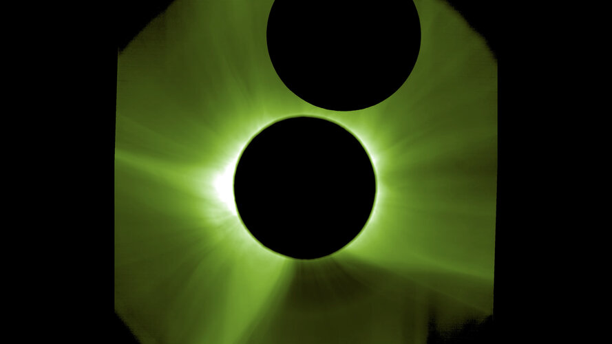 A double eclipse for Proba-3