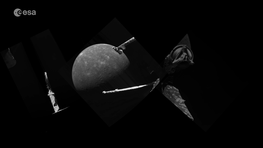 MTM's selfie footage of BepiColombo's eight-year journey