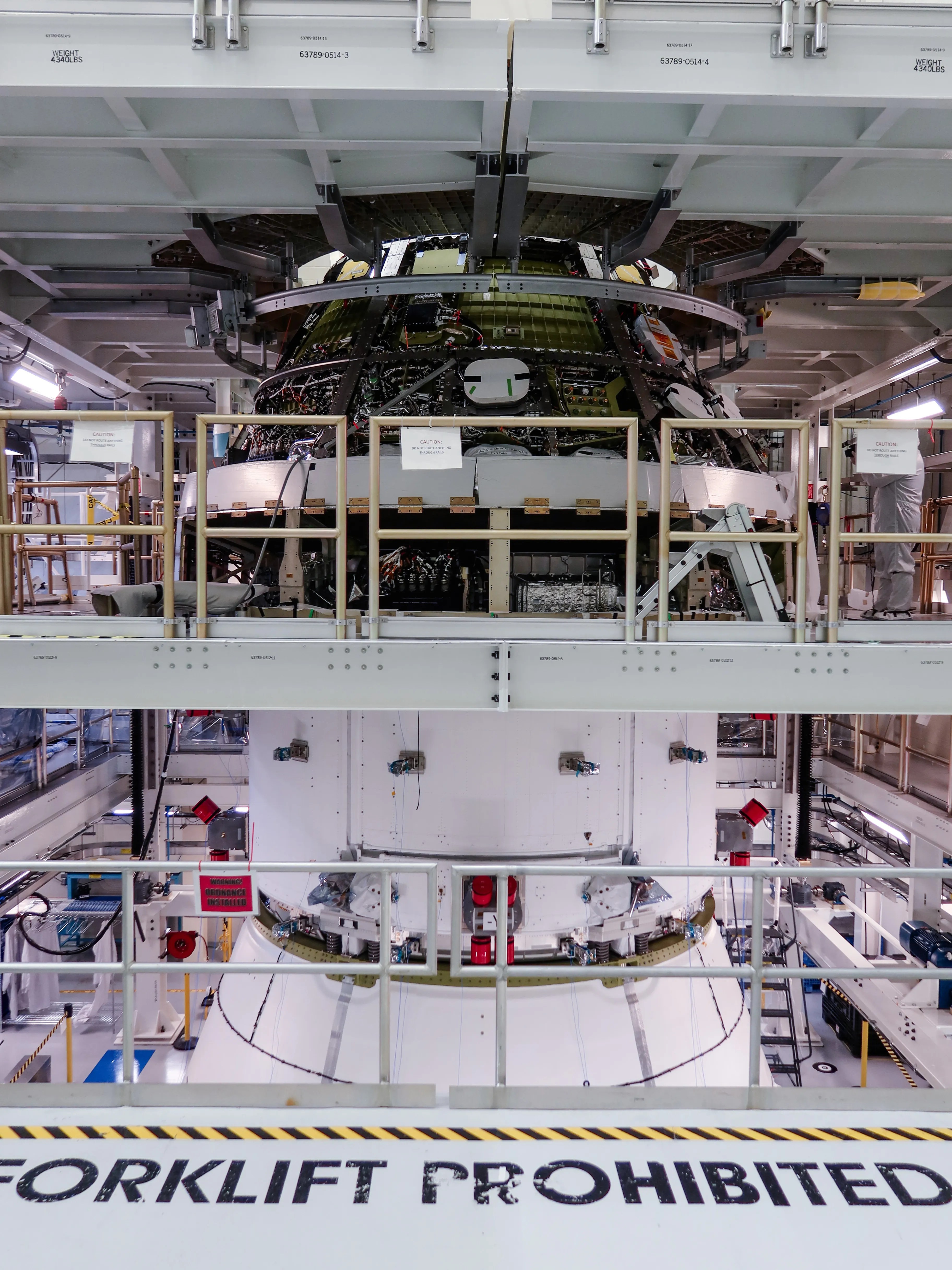 Artemis III Orion Crew and Service Models Joined