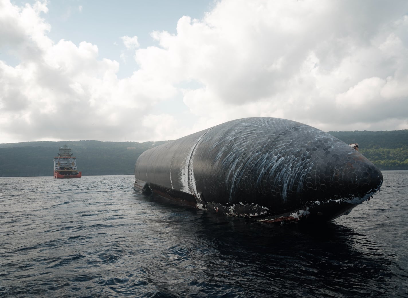 Ship 40 arrives at Christmas Island, Plans Return to Starbase